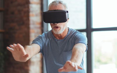 Virtual Reality (VR) is being used to treat balance problems