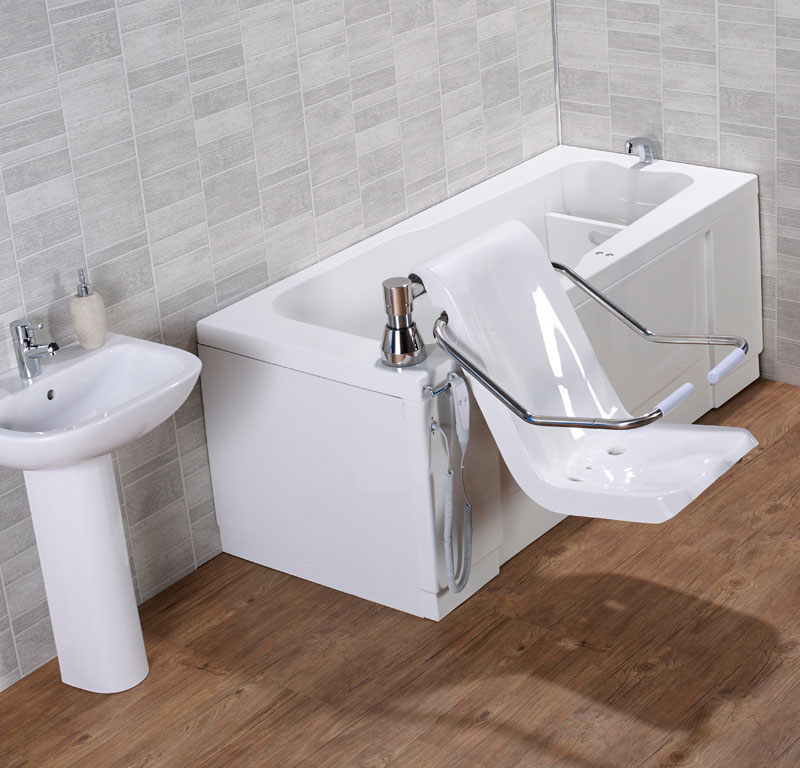 The Independence bath offers the ultimate in assisted bathing.