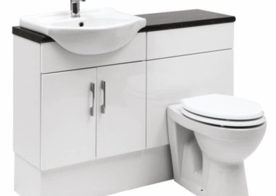 Vanity Unit with Basin, Pan and Cistern
