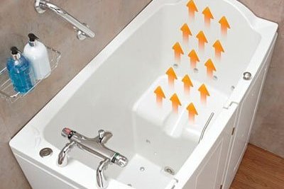 Have an indulgent bathing experience with a CosyWarm heated seat