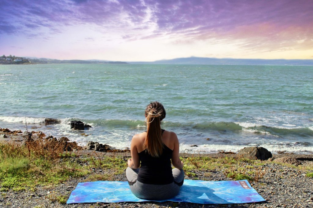 Yoga by the sea