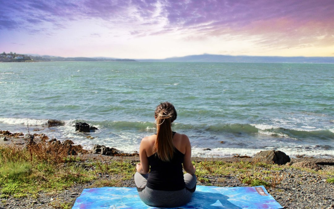 Yoga by the sea