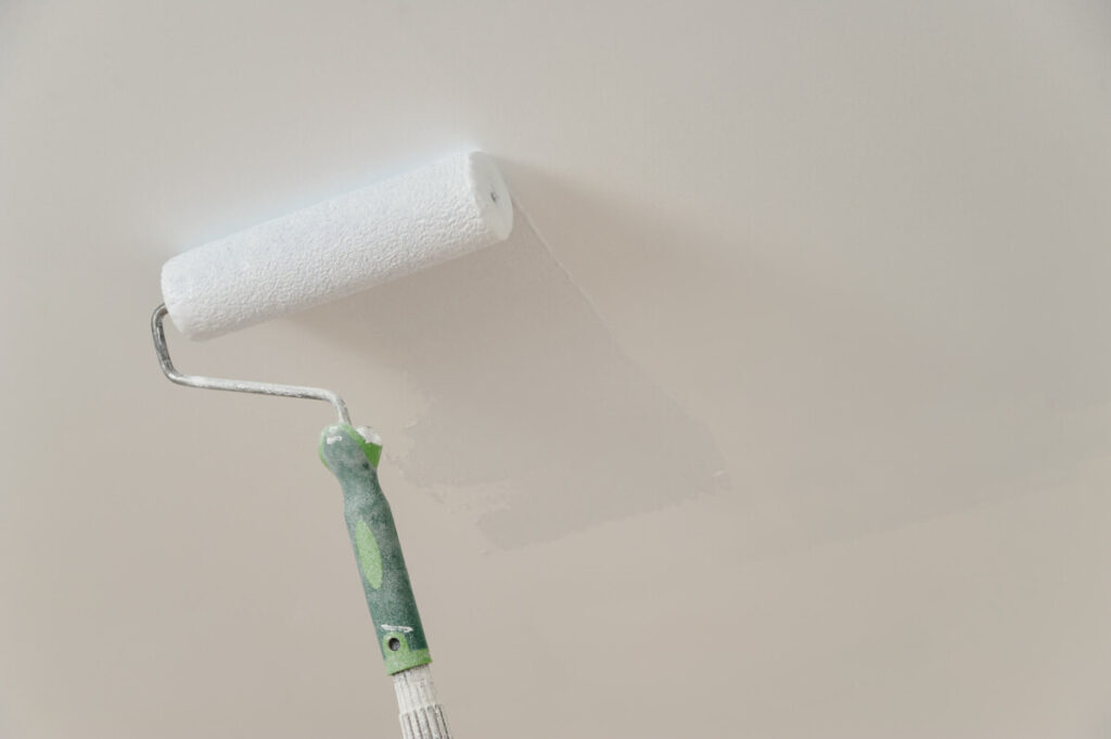 Ceiling roller paint brush.